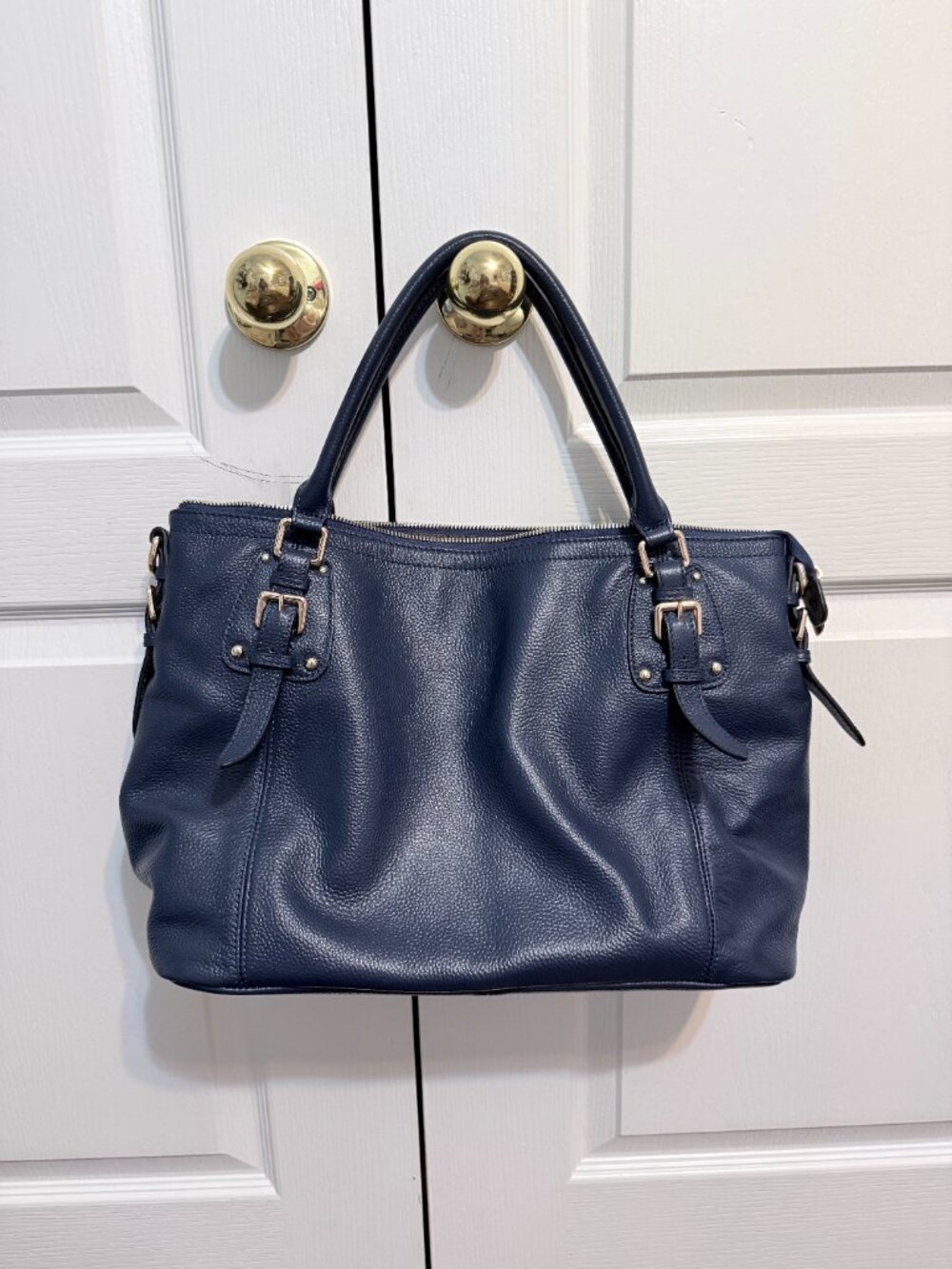 Kattee Navy Blue Handbag